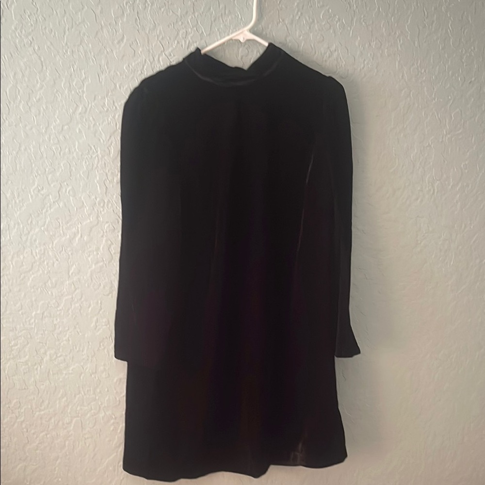 NWT GAP Black Long Sleeve Mock Neck Dress